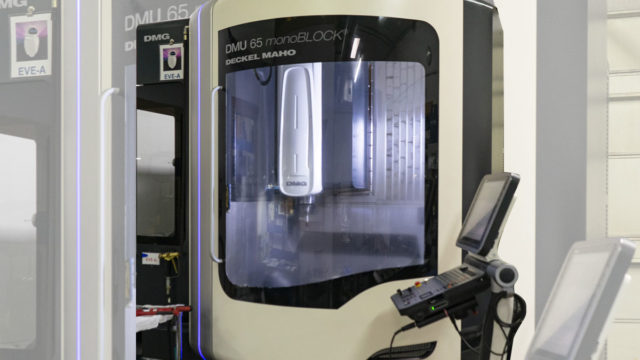 EVE-a: 65 DMU Monoblock machine at Peterson Machining in Boulder, CO