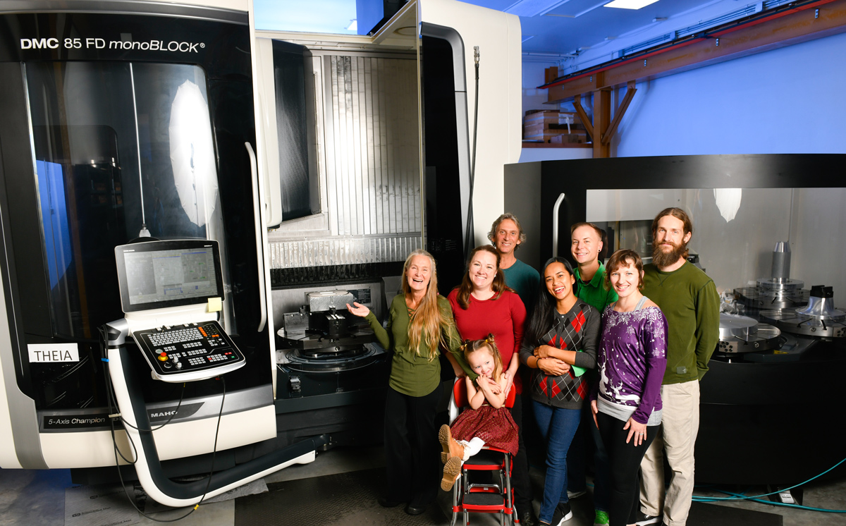 Happy HOlidays from Peterson Machining with Theia DMC 85 FD monoBLOCK techonology- best in machining